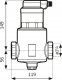 Afriso Separator powietrza FAR 313, z odpowietrznikiem automatycznym, przyłącza Rp1 1/4 (S)A 2