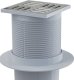 ALCADRAIN Kratka ściekowa 105×105/50 mm odpływ pionowy syfon mokry 4