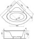 Wanna Polimat Wanna symetryczna 140x140 STANDARD 4