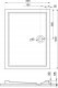 Brodzik Polimat Brodzik posadzkowy 120x80x3x5,5 GOLIAT 4