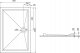 Brodzik Polimat Brodzik posadzkowy 120x80x3x5,5 GOLIAT 7