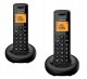 Telefon stacjonarny Alcatel ALCATEL E260 DUO BLACK - TELEFON DECT 1
