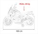 Topslang Motor Honda NC750X Biały 17
