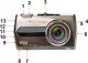 Wideorejestrator Techonic MARK1 Wideorejestrator kamera REJESTRATOR JAZDY FULL HD W06 0,15kg 5