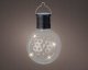 Kaemingk Żarówka solarna plastikowa 7,8x11,2cm Lampka wisząca z ciepłym światłem 2