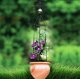 Planta Metalowa pergola ogrodowa 79x12x12cm Kwadratowa podpora dla roślin pnących 2