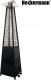 Parasol grzewczy Heckermann HS-PHM-H Czarny ogrzewacz tarasowy Piramida 12