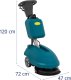 Ulsonix Szorowarka akumulatorowa do czyszczenia podłóg 35 cm 15 l 160 obr./min Szorowarka akumulatorowa do czyszczenia podłóg 35 cm 15 l 160 obr./min 10
