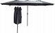 Saska Garden PARASOL OGRODOWY XXXL 2.7x4.6M SZARY SASKA GARDEN 1