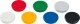 Dahle 95532-21393, Board magnet, Multicolour, 7 mm, 10 pc(s) 1