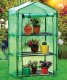 Planta Miniszklarnia balkonowa ogrodowa z pólkami 69x49x25cm Zielona na warzywa 2
