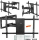 VETOUSON 100kg Uchwyt do Telewizora 50-120 cali VX-502 Ultra Mocny Wieszak TV Uniwersalny 11