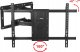 VETOUSON 100kg Uchwyt do Telewizora 50-120 cali VX-502 Ultra Mocny Wieszak TV Uniwersalny 20