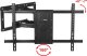 VETOUSON 100kg Uchwyt do Telewizora 50-120 cali VX-502 Ultra Mocny Wieszak TV Uniwersalny 4