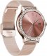 Smartwatch Giewont Smartwatch Damski Veltori VT320-1 Złota Bransoleta + Różowy Pasek Silikonowy 4