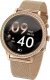 Smartwatch Giewont Smartwatch Damski Veltori VT310-1 Złota Bransoleta + Różowy Pasek Silikonowy 2