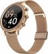 Smartwatch Giewont Smartwatch Damski Veltori VT310-1 Złota Bransoleta + Różowy Pasek Silikonowy 4