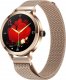 Smartwatch Giewont Smartwatch Damski Veltori VT340-1 Złota Bransoleta + Różowy Pasek Silikonowy 2