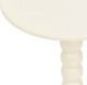 Dekodonia Stolik kawowy, pomocniczy MDF kość słoniowa 38 cm 2