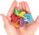 LeanToys Mini Bączek Kolorowy Drewninany Zabawka Zręcznościowa 4cm LEAN Toys 3