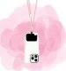HelloKitty Hello Kitty Patch & Kitty Head Charm Universal Phone Lanyard Pink 8