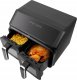 FRYTKOWNICA DWUKOMOROWA BEZTŁUSZCZOWA AIRFRYER Eldom FR210 DUŻA PODWÓJNA 9L 7