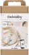 Voyageur Press DIY Kit creativ company Starter Craft Set Embroidery Flower - perfect complete set for beginners to 1