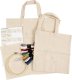 Voyageur Press DIY Kit creativ company Starter Craft Set Embroidery Flower - perfect complete set for beginners to 12
