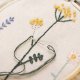 Voyageur Press DIY Kit creativ company Starter Craft Set Embroidery Flower - perfect complete set for beginners to 4