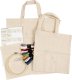 Voyageur Press DIY Kit creativ company Starter Craft Set Embroidery Flower - perfect complete set for beginners to 6