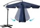 Plonos Parasol ogrodowy składany 6 segmentowy 350 cm z pokrowcem PL-880 5