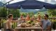 Plonos Parasol ogrodowy składany 6 segmentowy 350 cm z pokrowcem PL-880 6