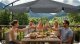 Plonos Parasol ogrodowy składany 6 segmentowy 350 cm z pokrowcem PL-880 10