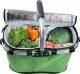 Bauerkraft SKŁADANY KOSZYK TERMICZNY PIKNIKOWY NA ZAKUPY, PLAŻĘ Z 1 UCHWYTEM - WODOODPORNY, ZIELONY 1