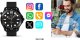 Smartwatch Giewont Smartwatch Veltori VT150-1 Czarny Pasek Silikonowy + Czarna Bransoleta 15