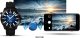 Smartwatch Giewont Smartwatch Veltori VT150-1 Czarny Pasek Silikonowy + Czarna Bransoleta 18