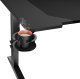 Biurko GENESIS Holm Modular 120 Czarne 120 cmx75 cm 16
