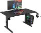 Biurko GENESIS Holm Modular 140 Czarne 140 cmx75 cm 26