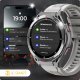 Smartwatch JG Smart SMARTWATCH MĘSKI GPS ZEGAREK WODOODPORNY KOMPAS AMOLED BAROMETR ROZMOWY PL 5