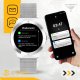 Smartwatch JG Smart SMARTWATCH ZEGAREK DAMSKI ROZMOWY MENU PL WODOODPORNY AMOLED ZDROWIE 3paski 11
