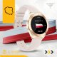 Smartwatch JG Smart SMARTWATCH ZEGAREK DAMSKI ROZMOWY MENU PL WODOODPORNY AMOLED ZDROWIE 3paski 14
