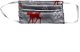 Maska antysmogowa Mocco Textile Reusable Mask / 100% Cotton / X-mas Pattern 2
