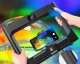 Neewer Lampa LED 20W RGB Klatka GRIP Uchwyt Telefon ISO 1/4 Sterowanie Bluetooth / A111 4