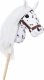 Tootiny Koń na kiju Hobby Horse HOPPIHORSE A3 Leopard - biały, maść tarantowata 2