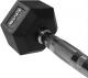 HMS hantel Hex Pro gumowany 1 x 22.5 kg 3