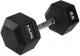 HMS Hantel Hex Pro gumowany 1 x 30 kg 2