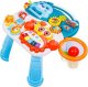 LeanToys Chodzik, Pchacz, Stolik Edukacyjny 2w1 Koszykówka Niebieski 4