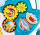 LeanToys Chodzik, Pchacz, Stolik Edukacyjny 2w1 Koszykówka Niebieski 8