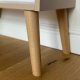 Fabryka Mebli Akord Szafa LEBEL z szufladami 3SZ 100cm dąb craft złoty MELIMEBLE 5