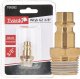 Tvardy Wtyk mosiężny GZ 3/8" typ męski (1/10/100) 1